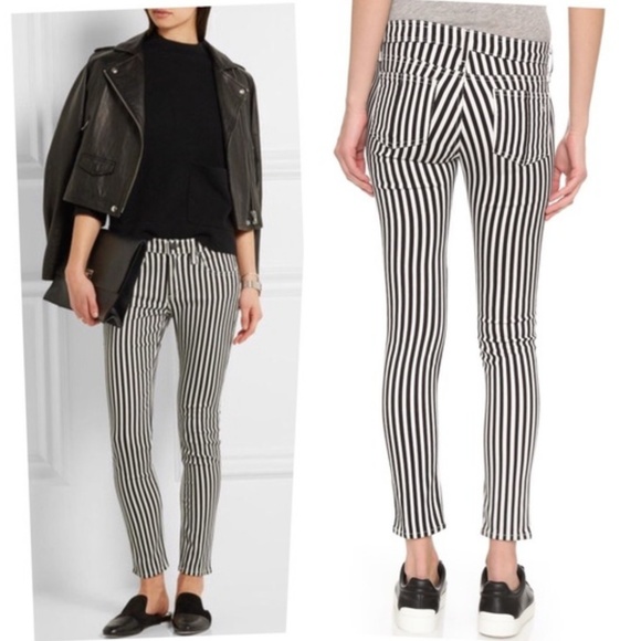 rag and bone striped jeans